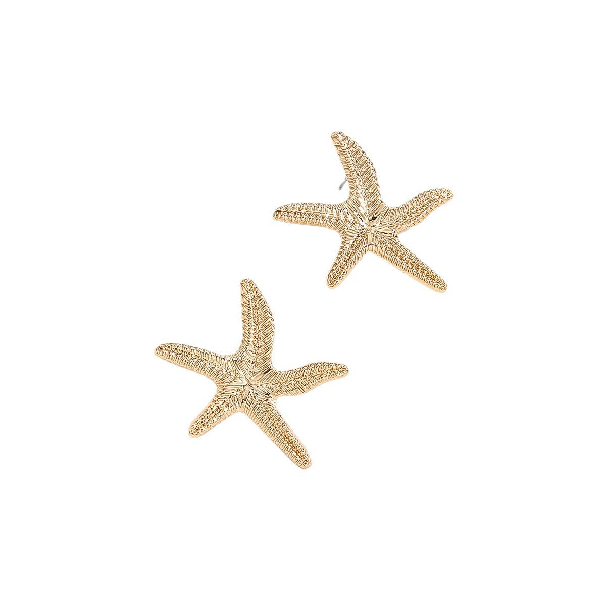 Wholesale 12pcs Geometric Ocean Style Starfish Earrings