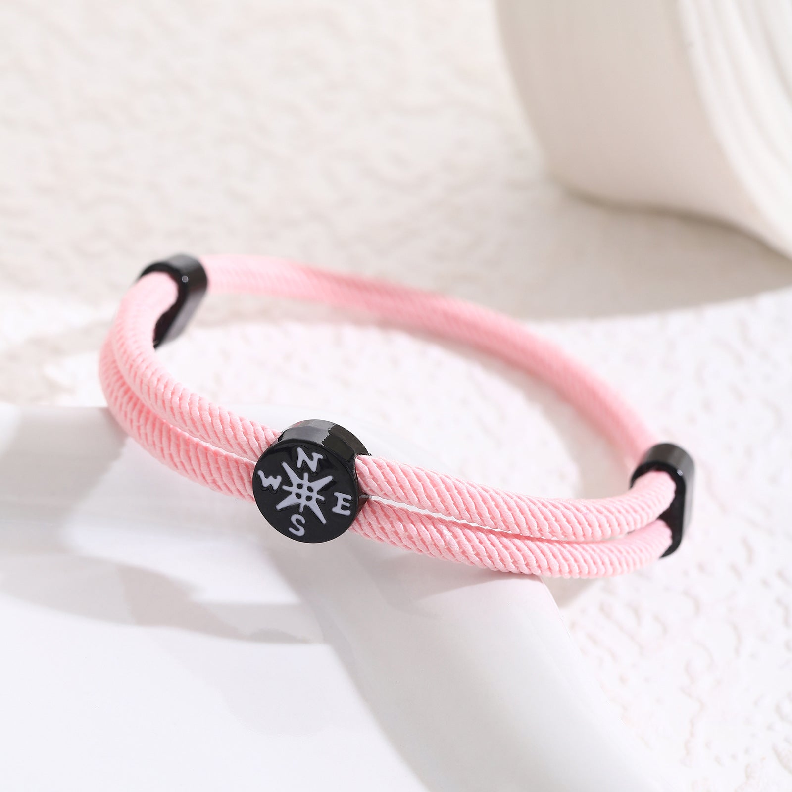 Großhandel Abschlusssaison Inspirierende Kompassgewebe Seilseilarmband