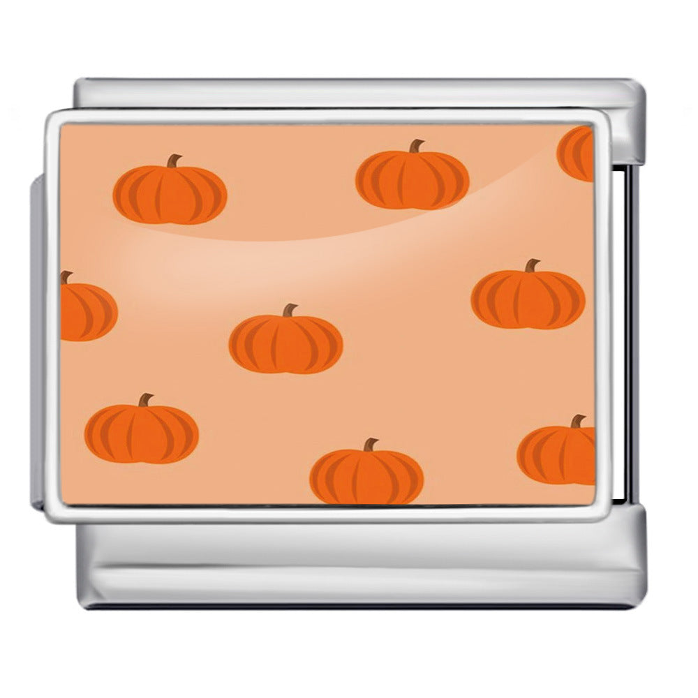 Wholesale Italian Charm Bracelet 9mm DIY  image style English landmark Creative Stainless Steel Composable Bracelet