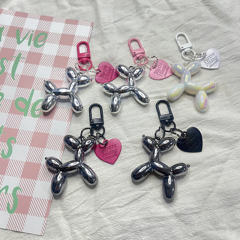 Wholesale love ball dog keychain