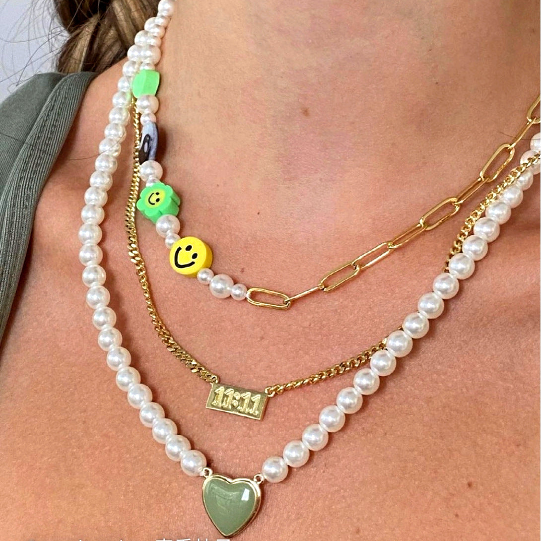 Wholesale Stainless Steel Necklace Light Luxury Necklace