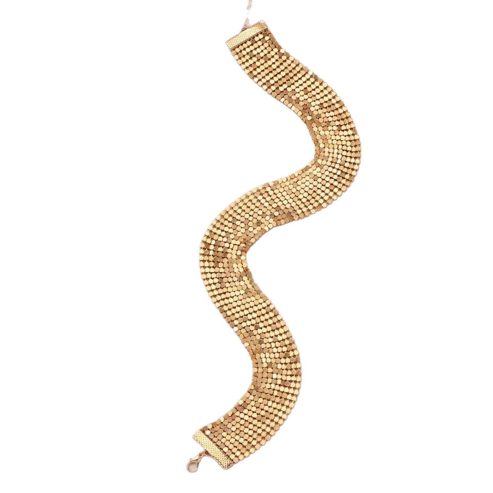 Wholesale Punk Style Metal Sequin Exaggerated Necklaces