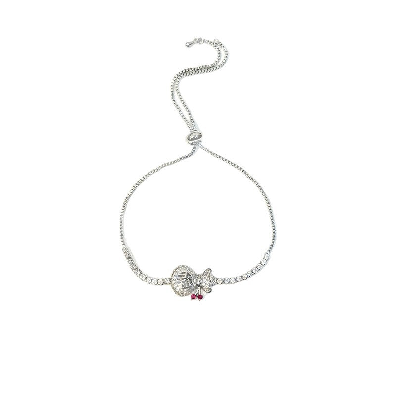 Wholesale Light Luxury Zircon Pull Bracelet