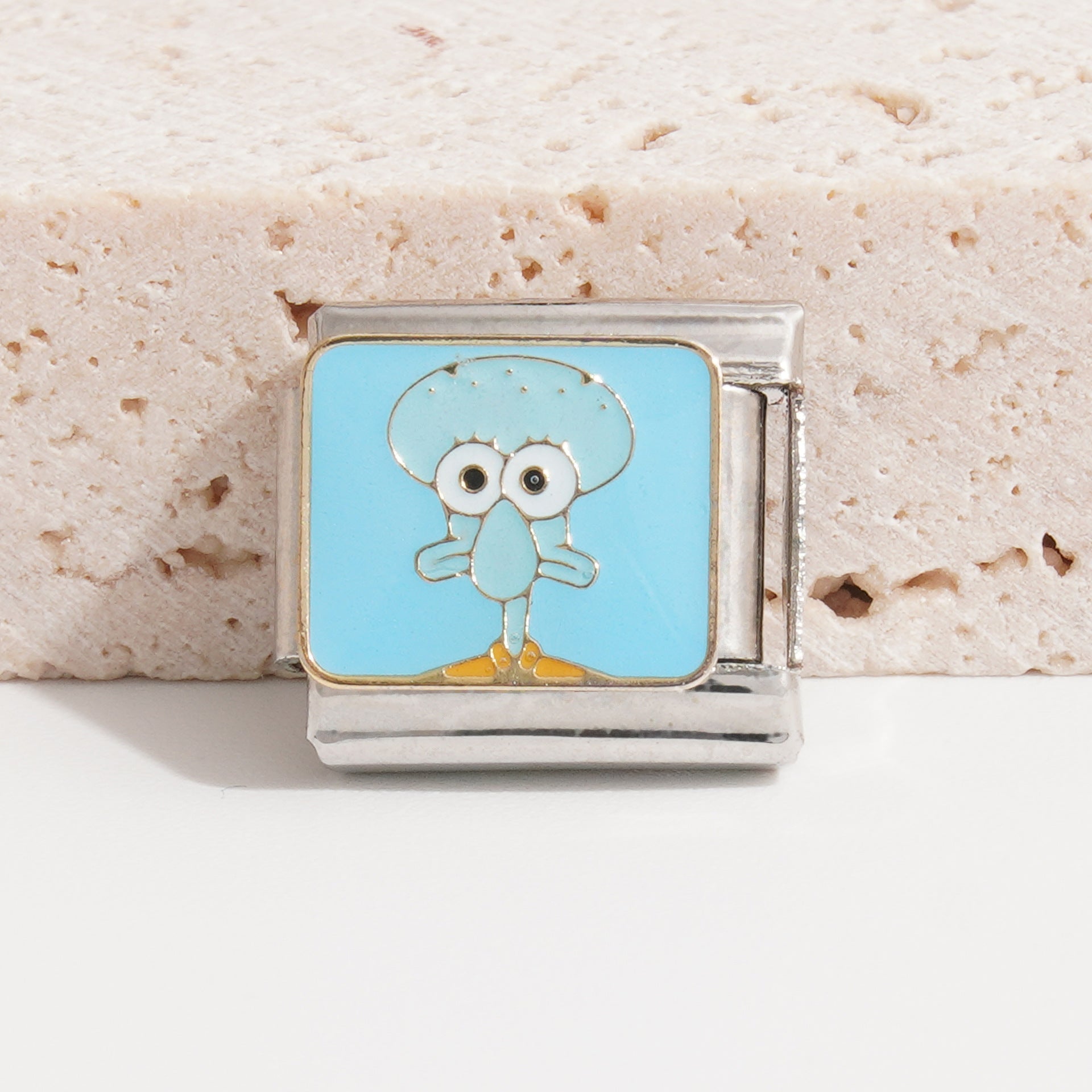 Wholesale Italian Charm Bracelet 9mm DIY Splicing Cute Creative Stainless Steel Composable Bracelet