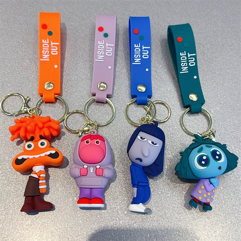 Wholesale Cartoon PVC Soft Glue Cute Keychain ACCVIP-KC-YueWei001
