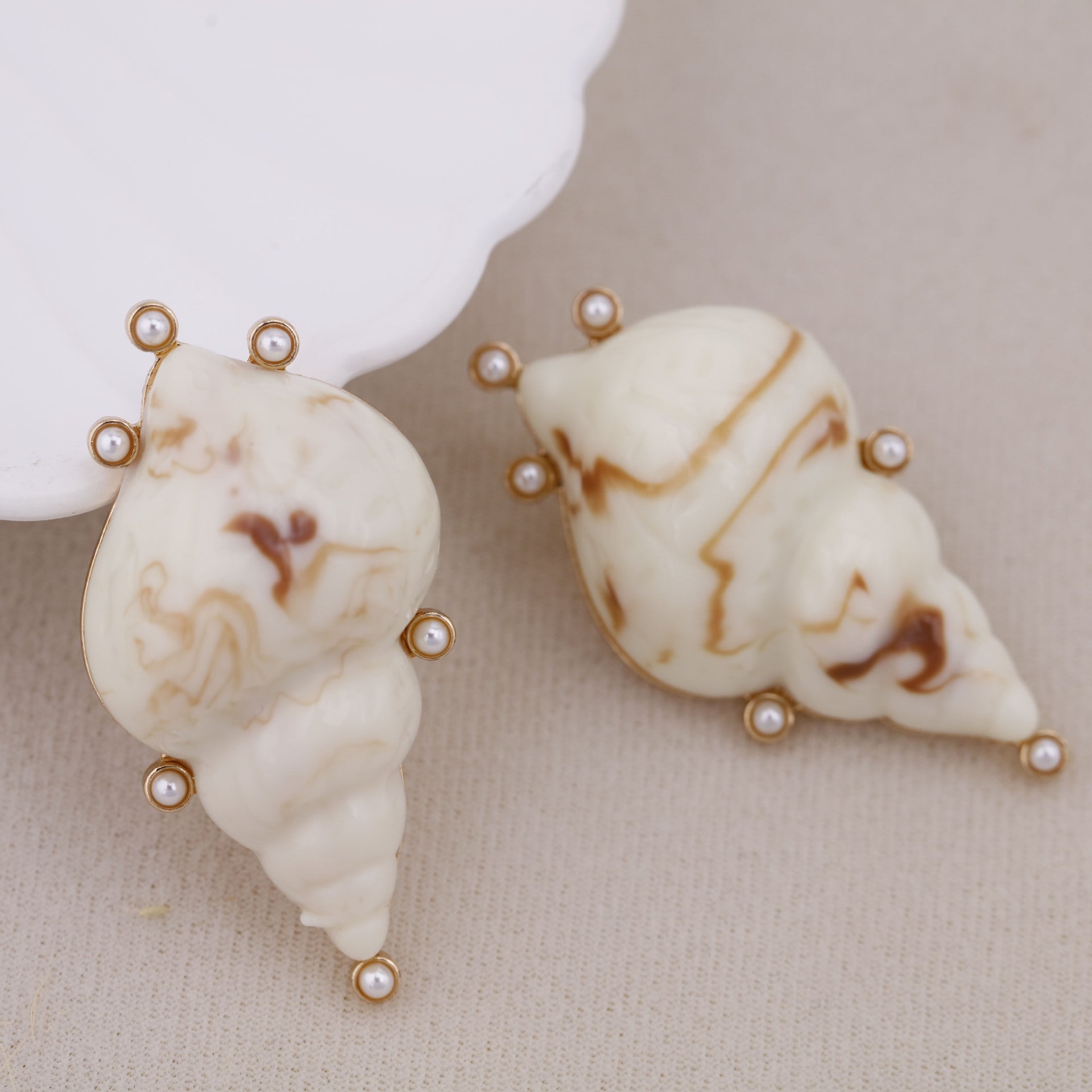 Wholesale Ocean Shell Ocean Style Earrings