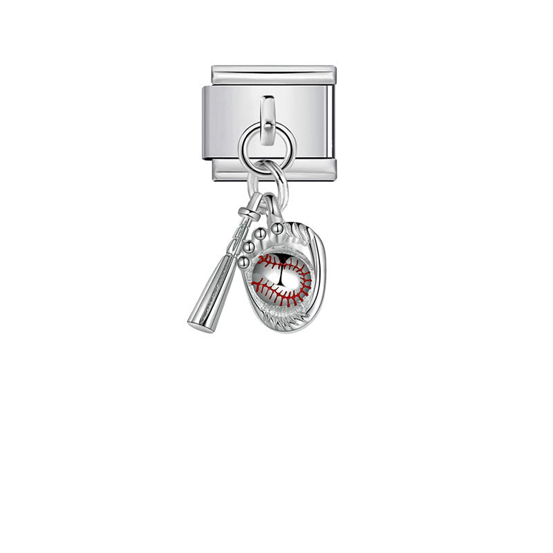 Wholesale Electroplated Alloy DIY Watch Accessories Detachable Combination Pendant for Gift Boutique Resale