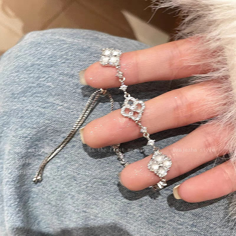 Wholesale Snowflake Zircon Bracelet