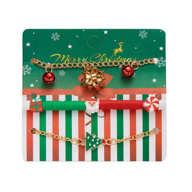 Wholesale  creative Christmas bracelet suit