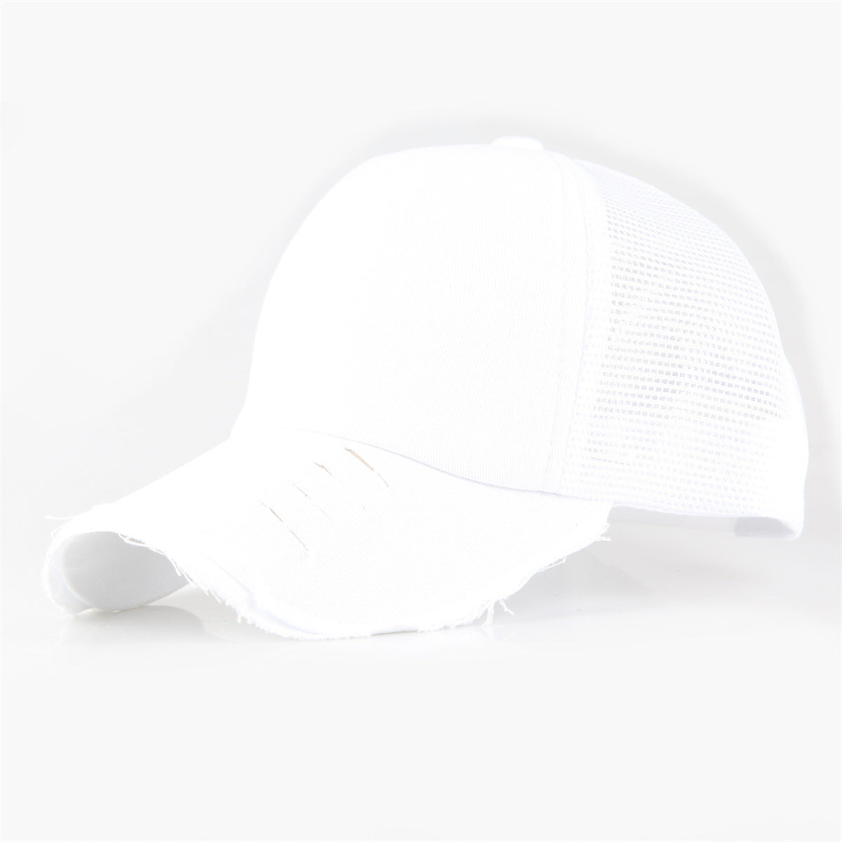 Wholesale  Five Pieces Washed Solid Color Light Plate Baseball Cap