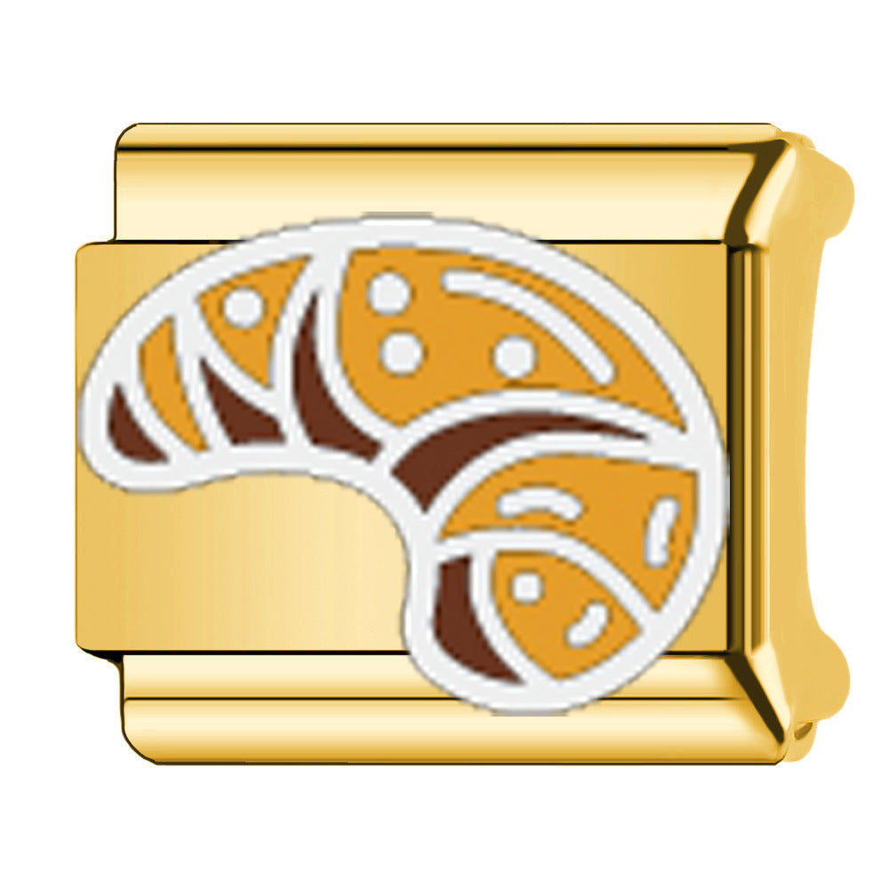 Wholesale  Italian Charm Bracelet 9mm DIY featuring frog Creative Stainless Steel Composable Bracelet