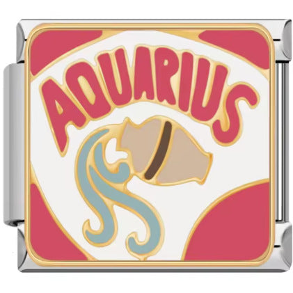 Wholesale Italian Charm Bracelet 9mm DIY Splicing Valentine's Day Series Stainless Steel Composable Bracelet