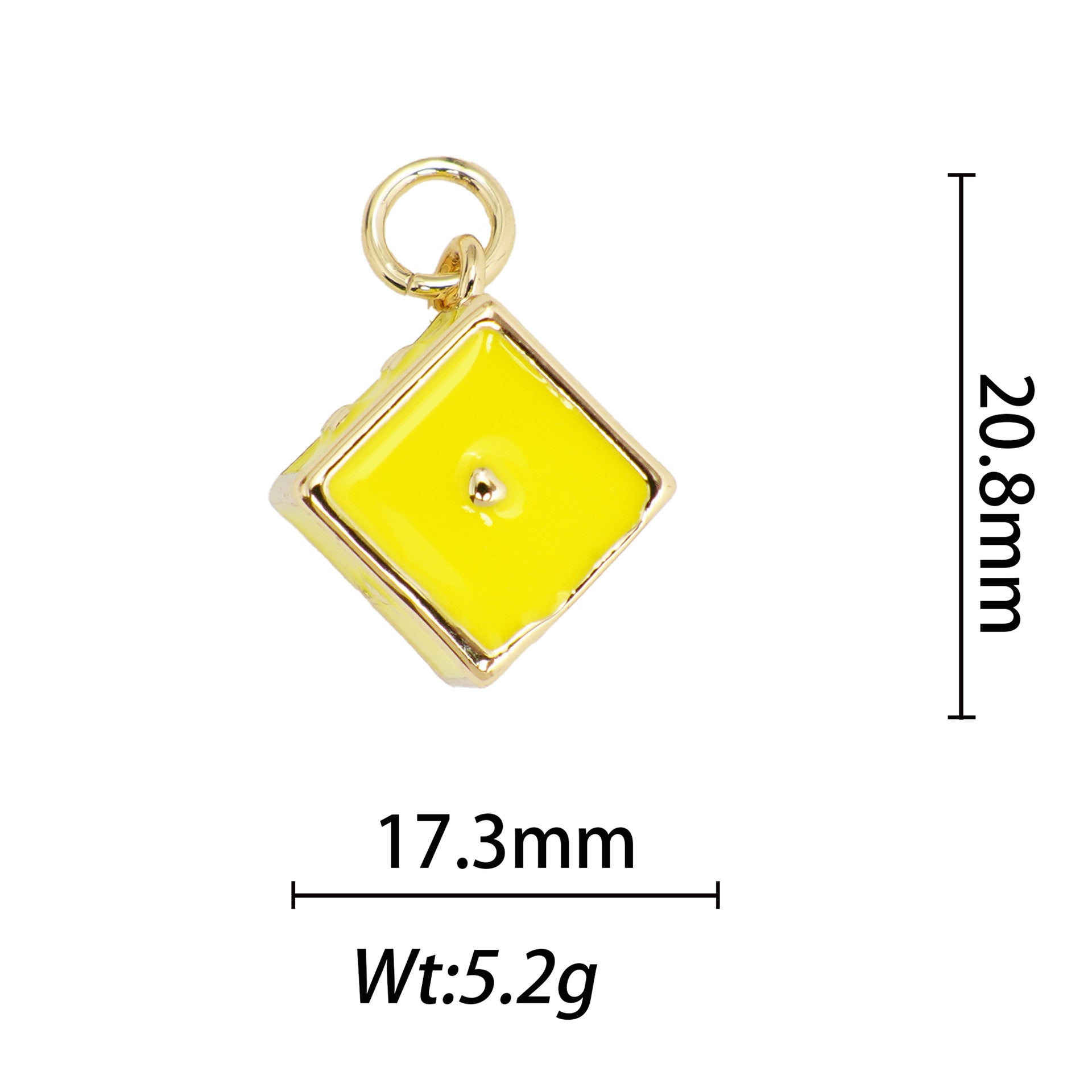 Wholesale 10pcs 18k pure gold copper plating ladies necklace pendant