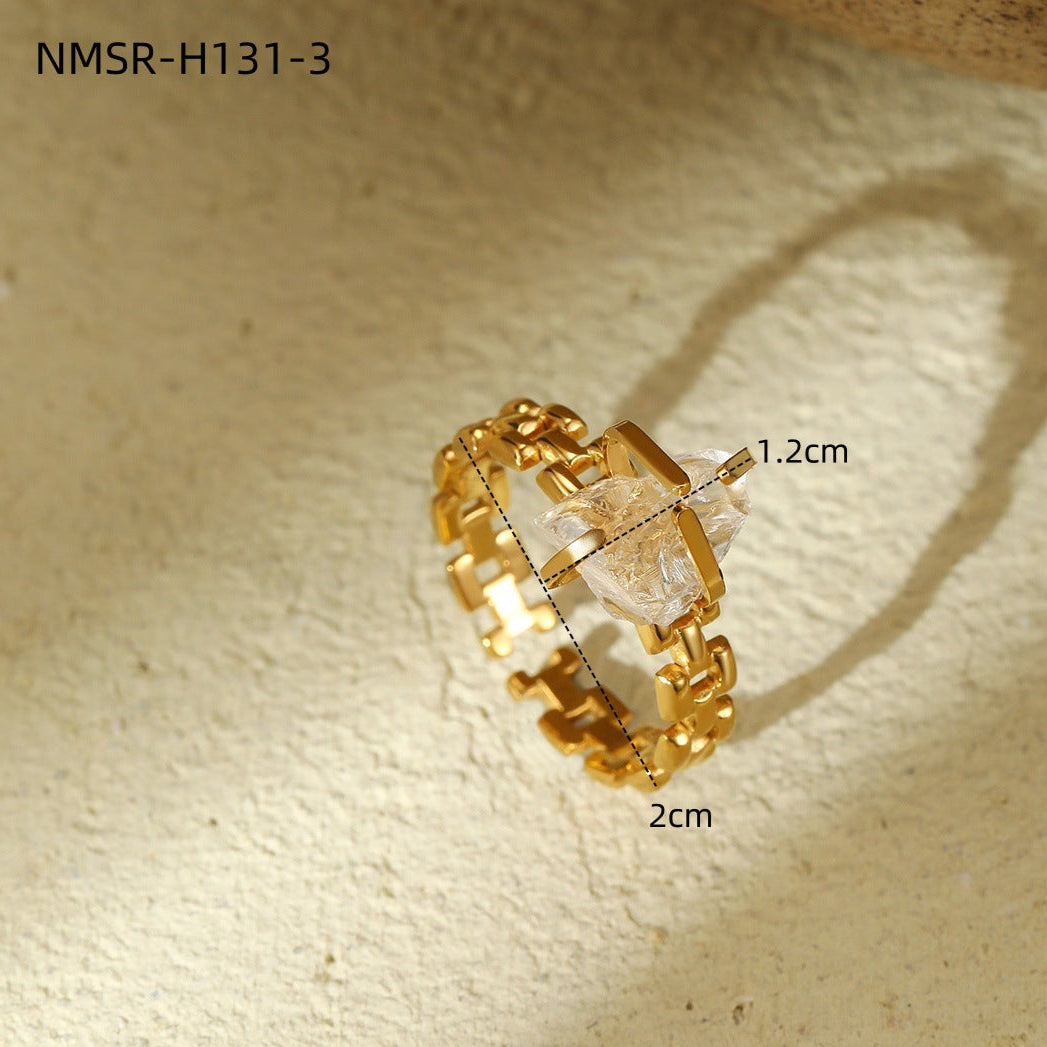 Wholesale Adjustable Opening Stainless Steel Ring