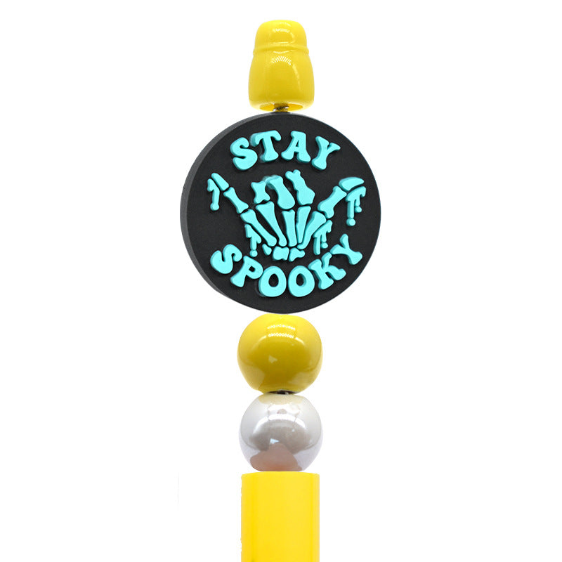 Wholesale Random 100pcs Halloween PVC Soft Focal Beads ACC-BDS-RYY005