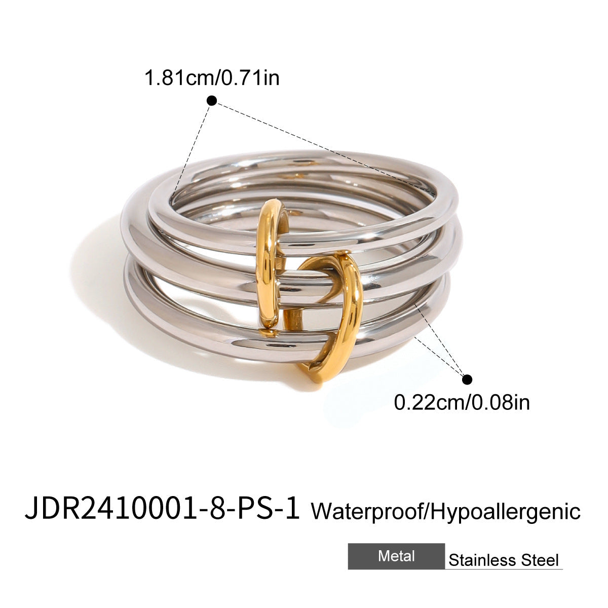 Wholesale Stainless Steel Stacking Rings