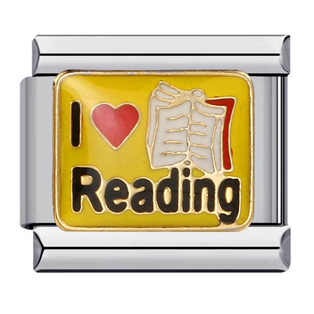 Wholesale 5pcs Italian Charm Bracelet 9mm DIY Splicing Music Hobby Series Stainless Steel Composable Bracelet