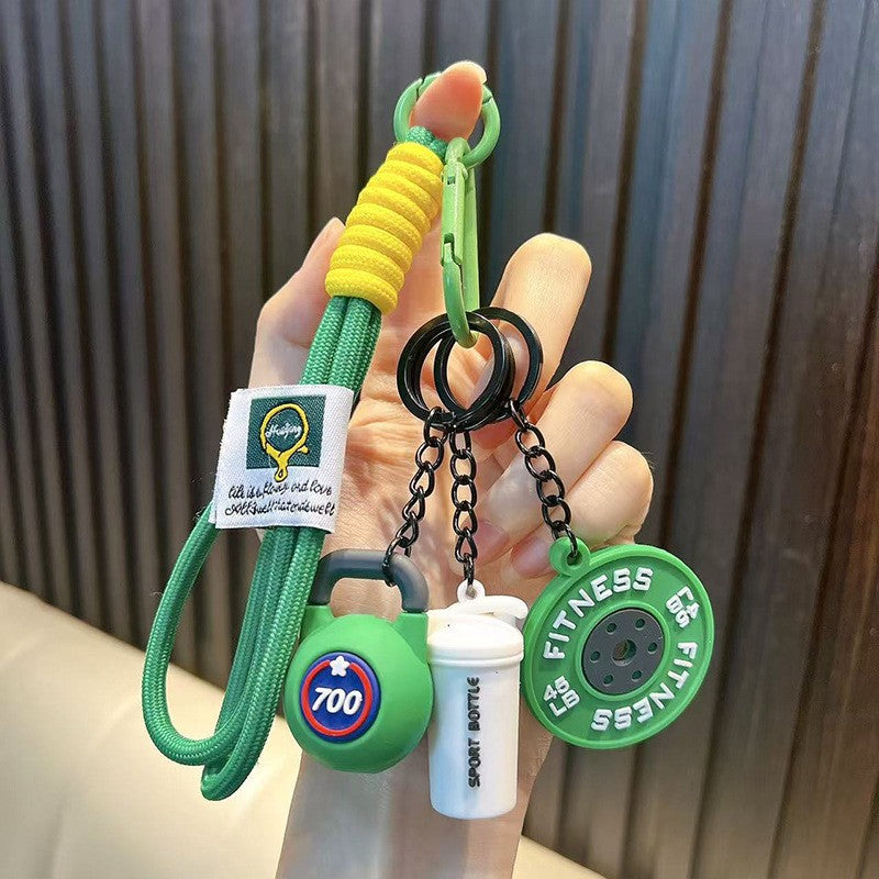 Wholesale Acrylic Tennis Tassel Keychain - Trendy Car Key Accessory for Everyday Use