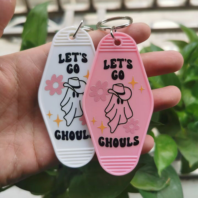 Wholesale Halloween Vintage Hotel Keychains ACC-KC-MeiXin005