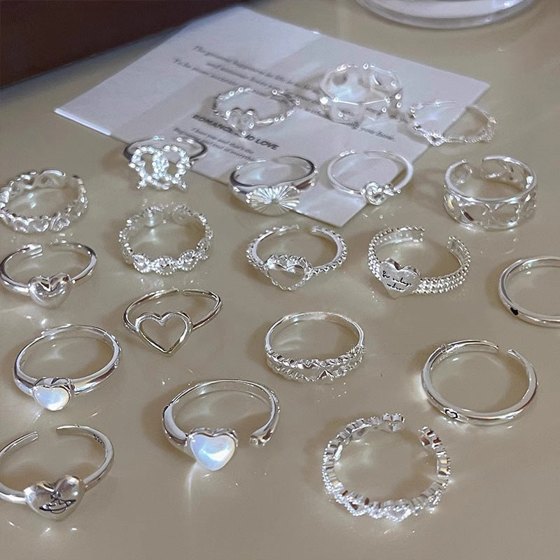 Wholesale Plain Love Ring with Adjustable Opening ACC-RS-YaoFeng010