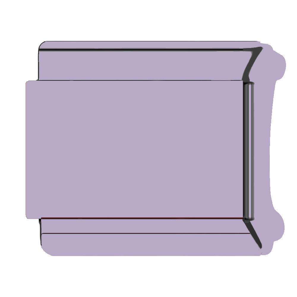 Wholesale  Italian Charm Bracelet 9mm DIY Single-bead smooth   Creative Stainless Steel Composable Bracelet