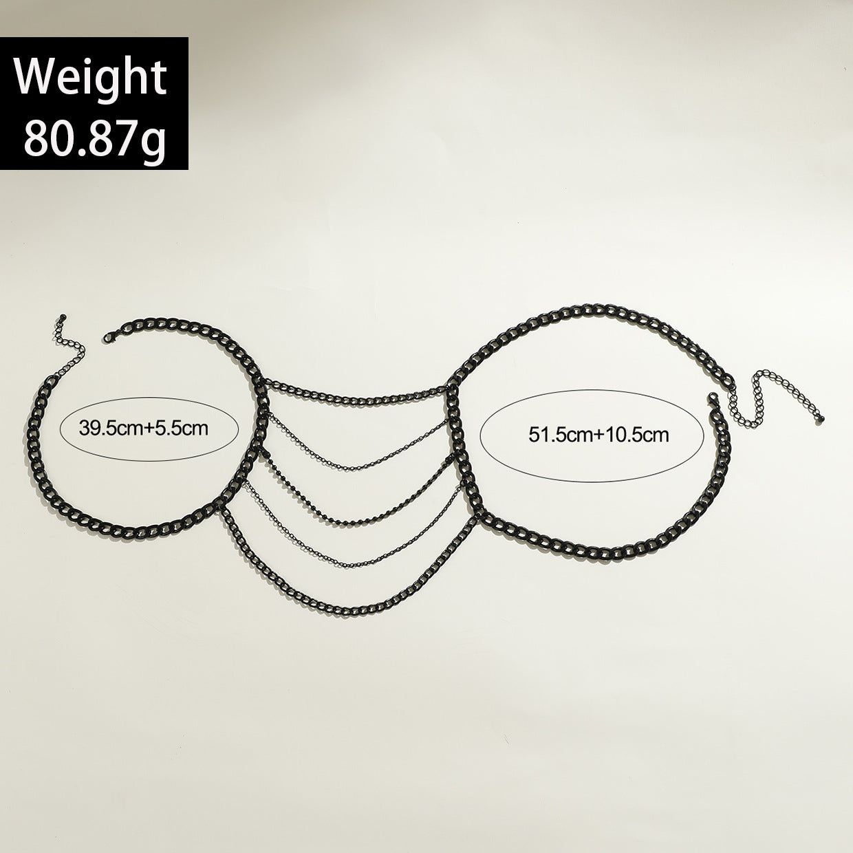 Wholesale  Personalized Tassel Chain Shoulder Necklaces