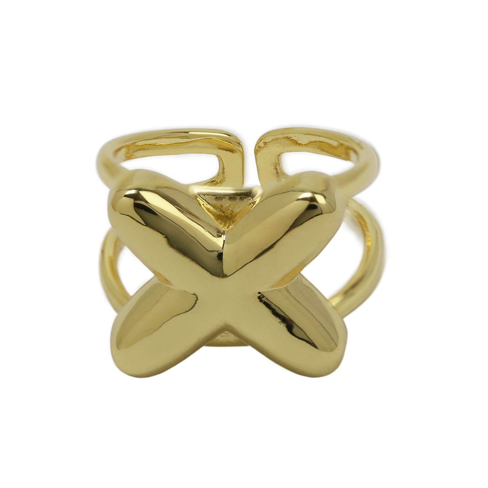 Wholesale  26 A-Z English Letter Open Luxury Women's Rings