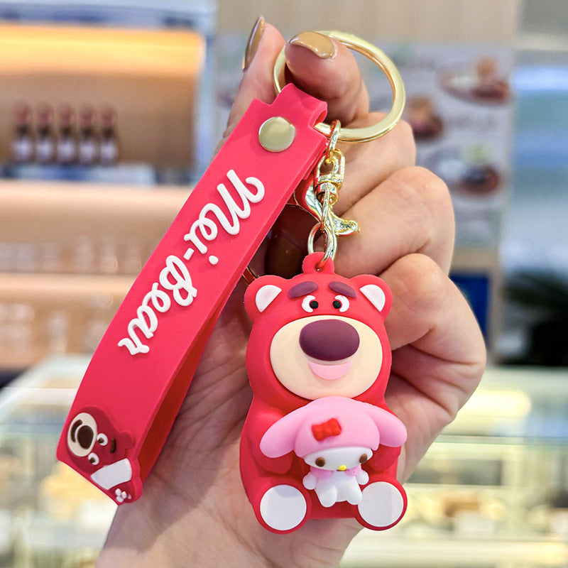 Wholesale Creative Cartoon Cute Doll Keychain ACCVIP-KC-RongX001
