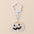 Wholesale  Cartoon Fun Halloween Series Pumpkin Skull Acrylic Keychain