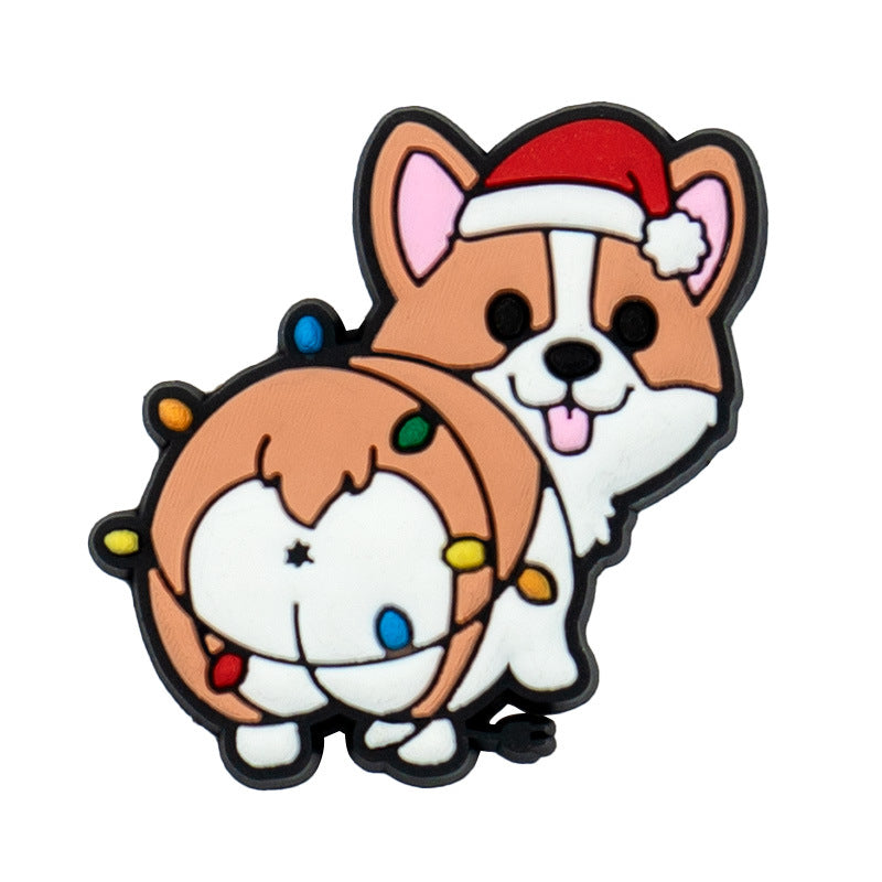 Wholesale 100pcs Random Cartoon Dog Shoes Accessories Shoes Charms