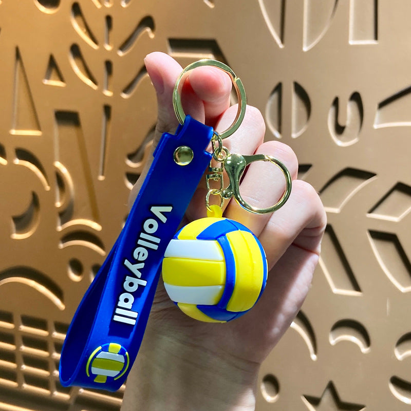 Wholesale Basketball PVC Soft Keychains Cute Keychain ACC-KC-XJY005