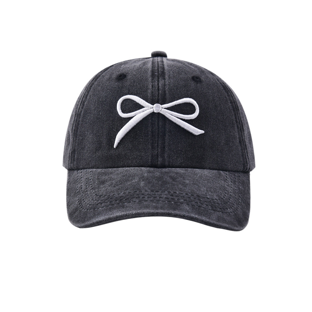 Wholesale Bow Hat Embroidery Baseball Cap ACC-HT-WenRan008