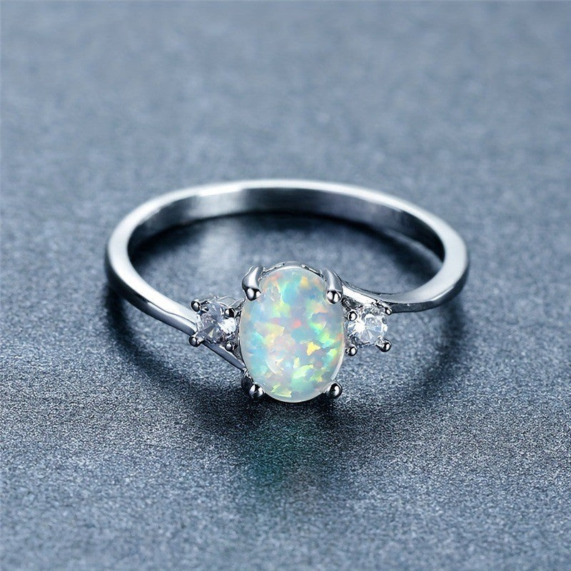 Wholesale  colored diamond ring  light luxury  ring