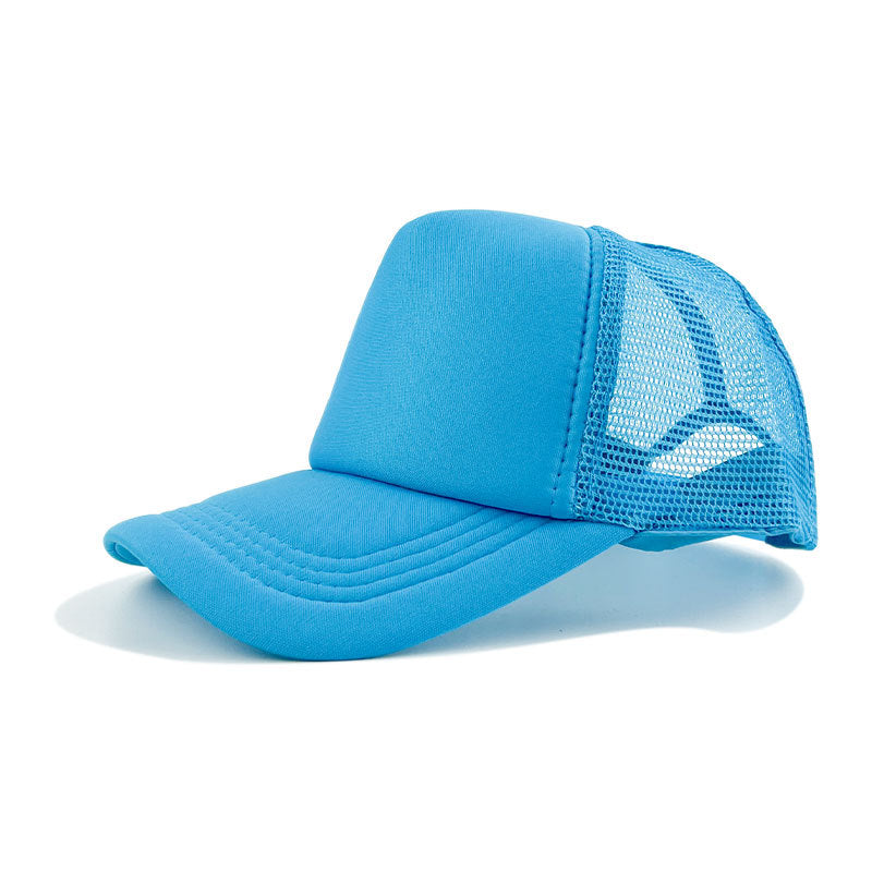 Wholesale Outdoor Solid Color Light Plate Mesh Hat Embroidery Baseball Cap ACC-HT-XiongYing001
