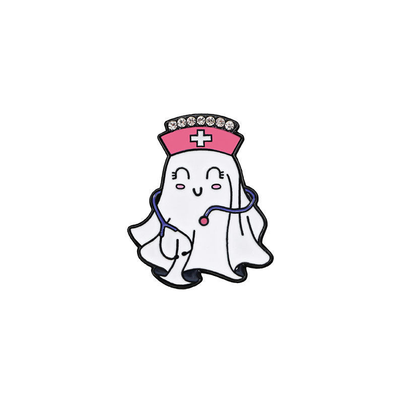 Wholesale  Pumpkin Ghost Cartoon Brooch