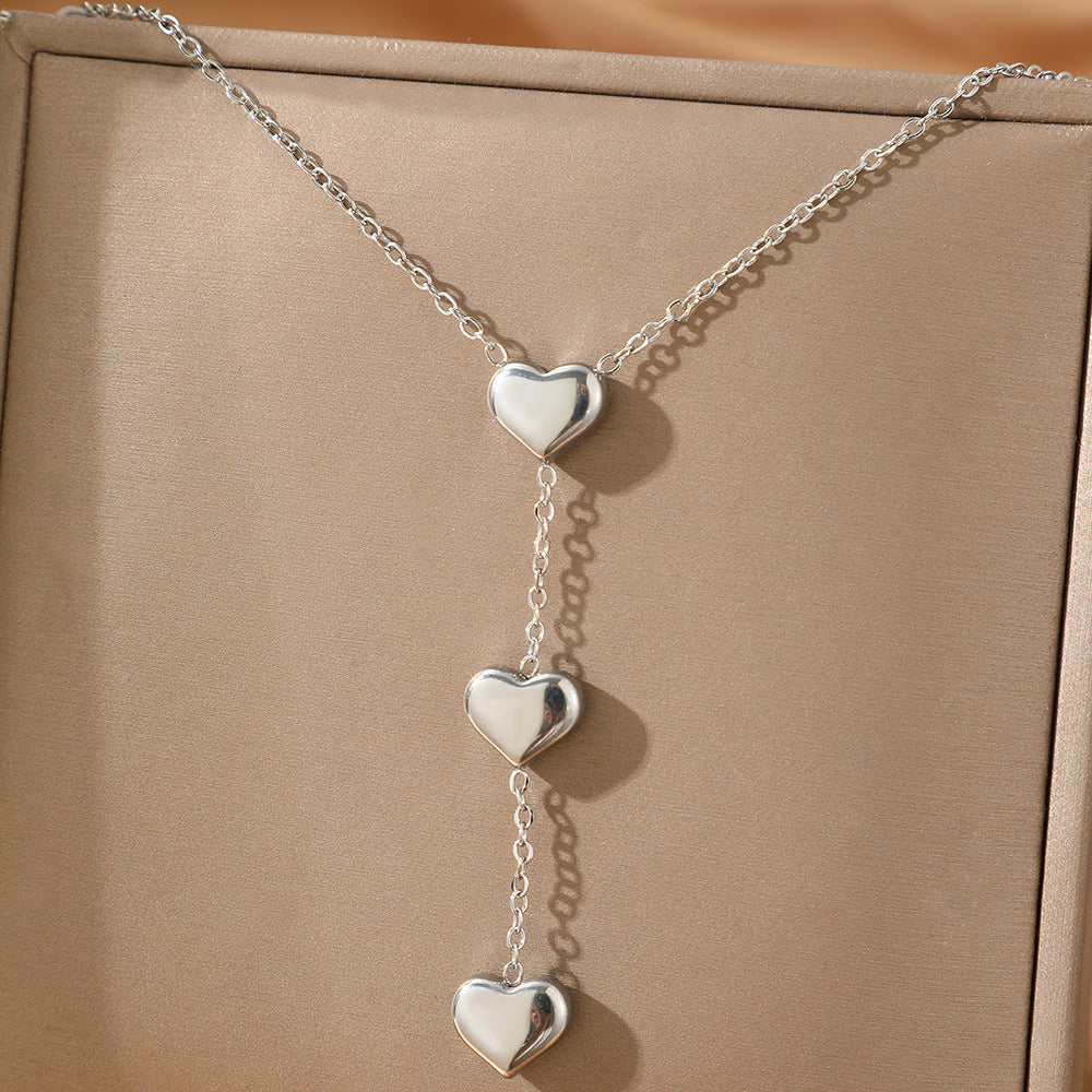 Wholesale Stainless Steel Heart Pendant Necklace