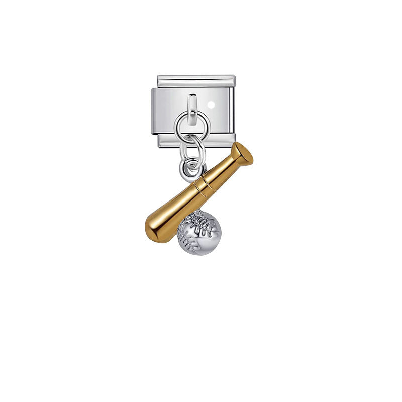 Wholesale Electroplated Alloy DIY Watch Accessories Detachable Combination Pendant for Gift Boutique Resale
