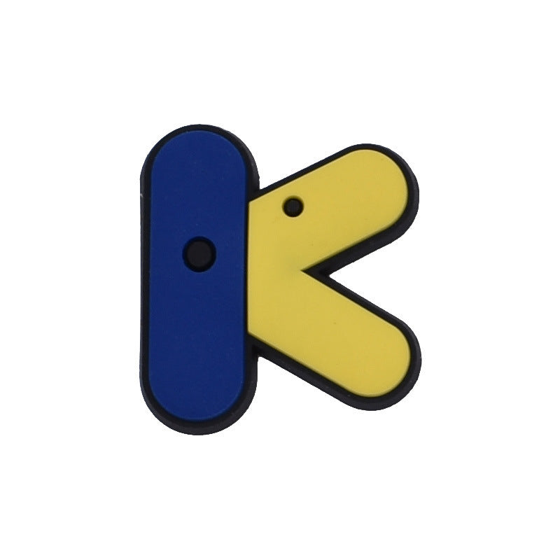 Wholesale Random 100pcs Animal Alphabet Series Shoes Accessories Shoes Charms