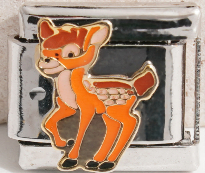 Wholesale Italian Charm Bracelet 9mm DIY Splicing Cute Dog Stainless Steel Composable Bracelet