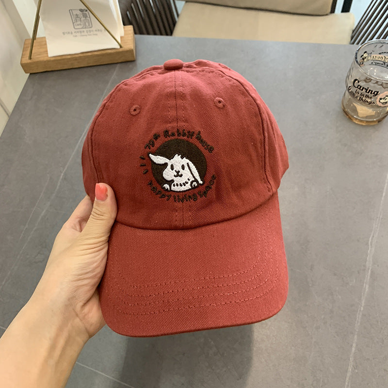 Wholesale Summer Bunny Cute Soft Top Thin Baseball Cap ACC-HT-Xianj003