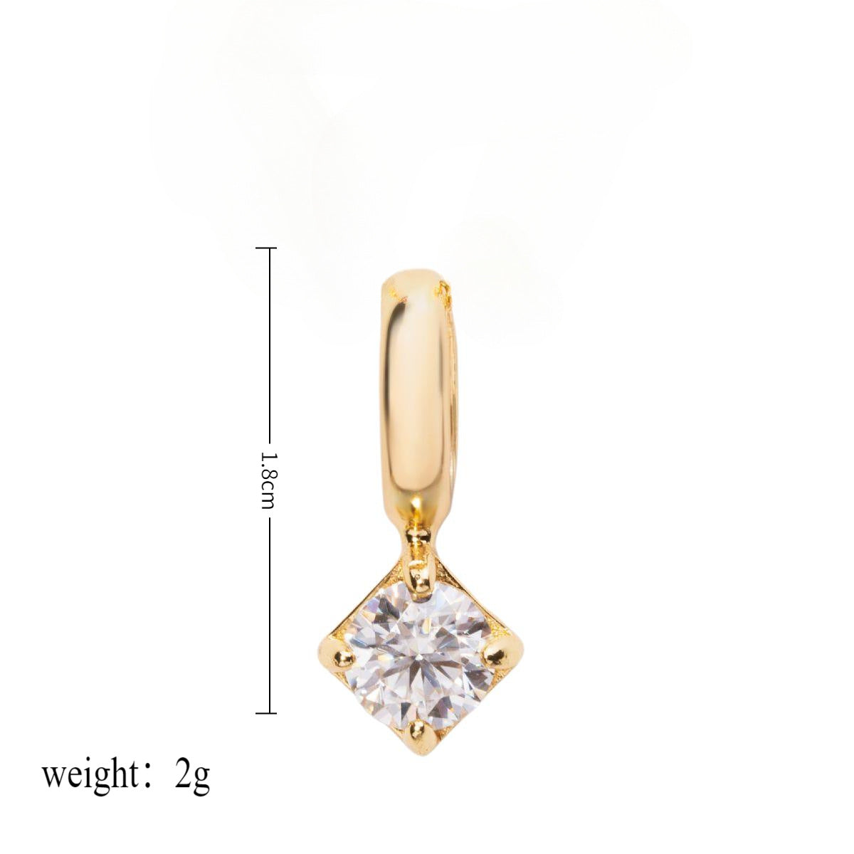 Wholesale Stainless Steel Free Assembly DIY Accessories Twelve Birthstones Pendant