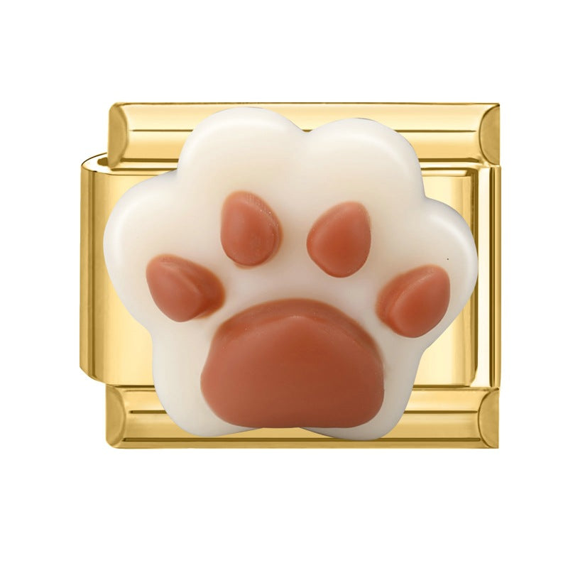 Wholesale Italian Charm Bracelet 9mm DIY Splicing Cute Creative Stainless Steel Composable Bracelet