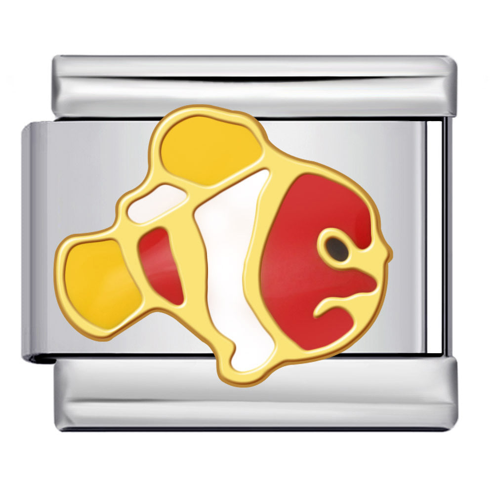 Wholesale  Italian Charm Bracelet 9mm DIY  gold-plated Creative Stainless Steel Composable Bracelet