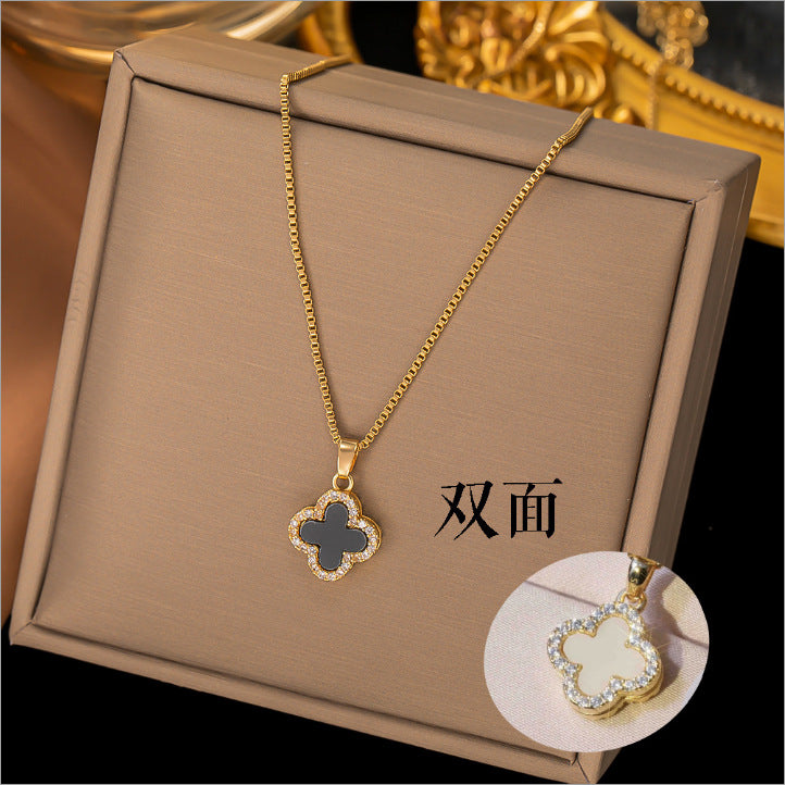 Wholesale Titanium Steel Necklace Simple Luxury Necklaces ACC-NE-XuHao005