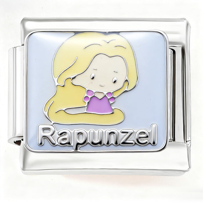 Wholesale   Italian Charm Bracelet 9mm DIY  Cute Girl Creative Stainless Steel Composable Bracelet  ACCVIP