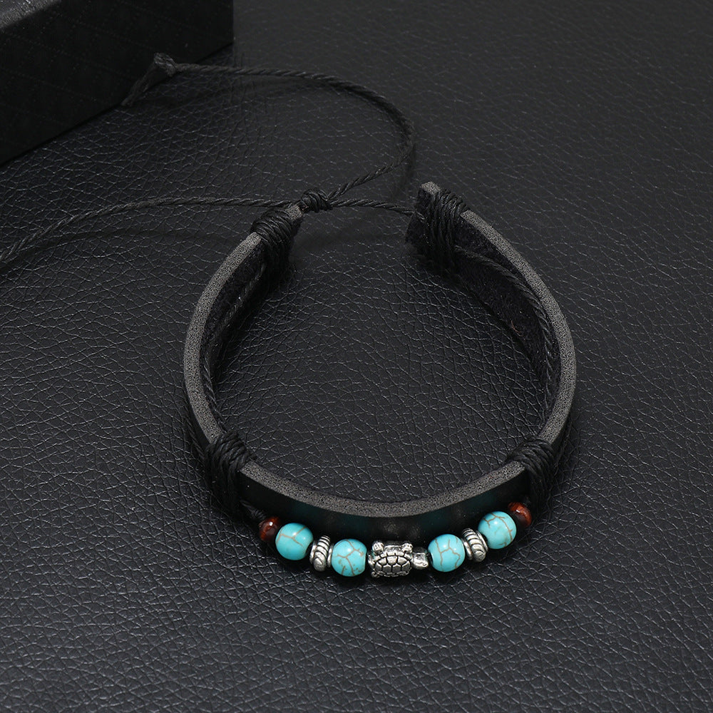 Wholesale  turtle Tiger stone men and women couples bracelet