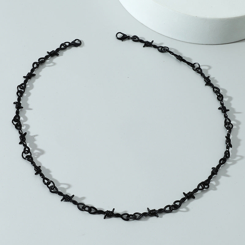 Wholesale Alloy Prickly Thorn Necklace