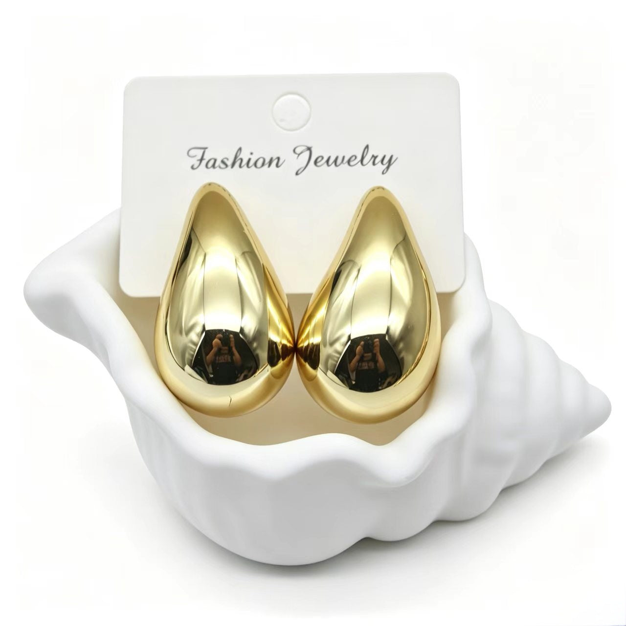 Wholesale Electroplated Acrylic Geometric Earrings Fashion Jewelry Accessory for Resale