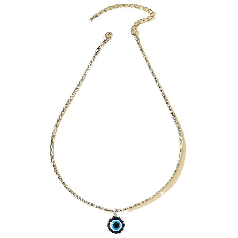 Wholesale Simple Retro Devil's Eye Palm Necklace