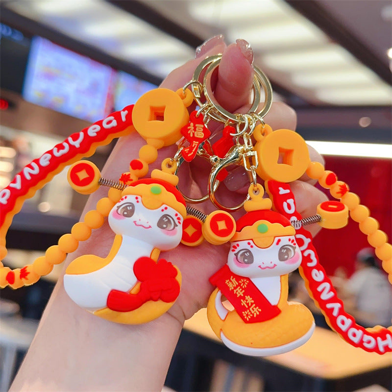 Wholesale Cartoon cute silicone keychain